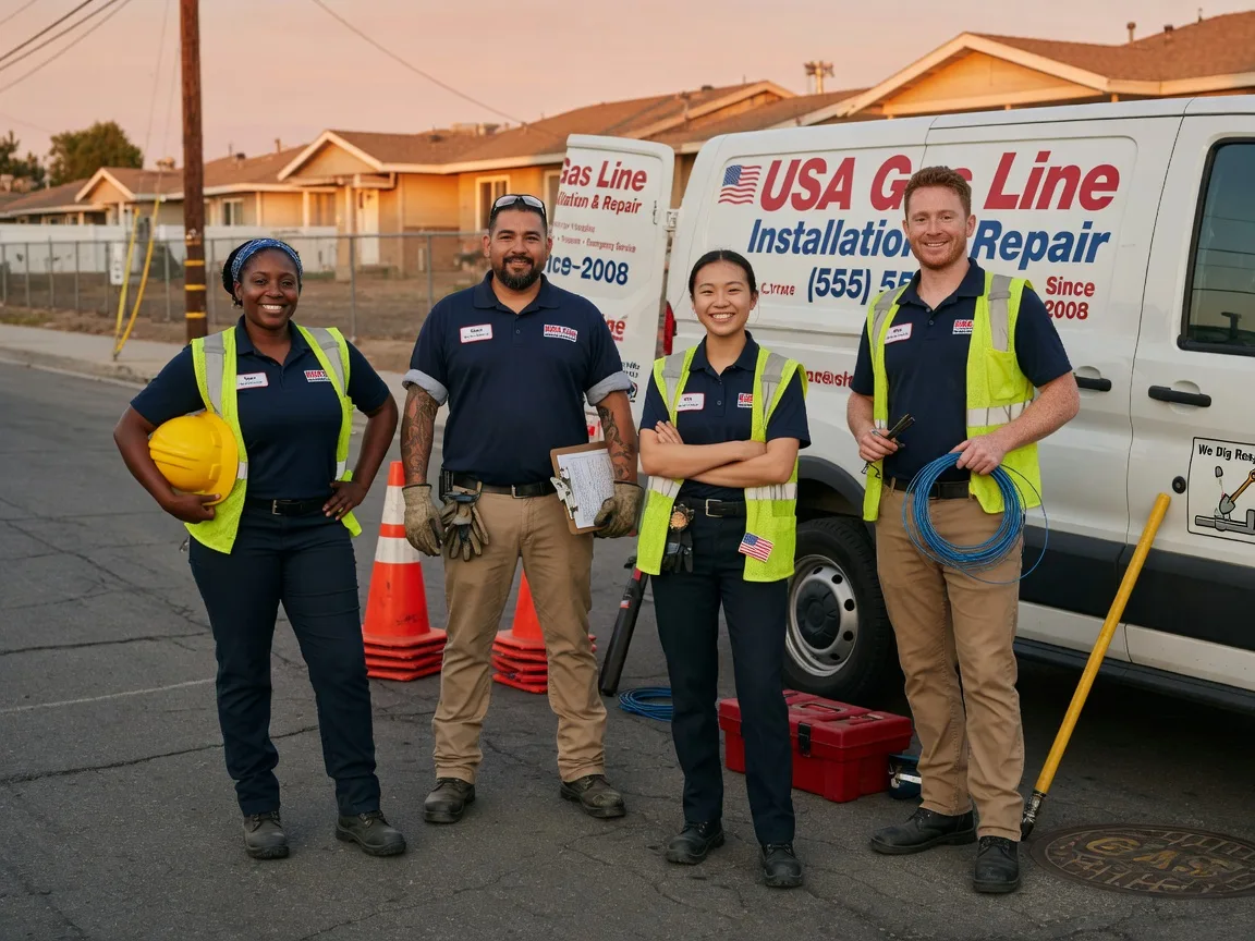 Gas Line Installation company in Oakdale, CA